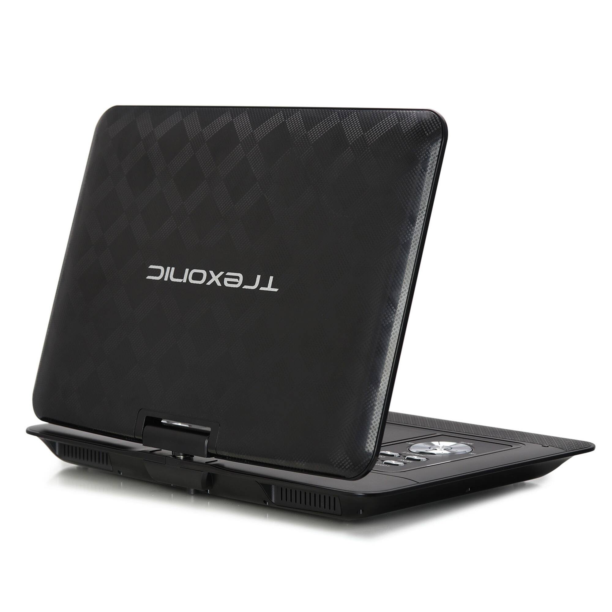 Trexonic 14.1" Portable DVD Player with Swivel LCD Screen